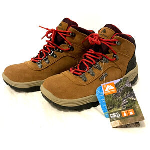 Ozark Trail Women's Waterproof Stoneclad Hiker Boots Wheat Size 10 ''NEW''